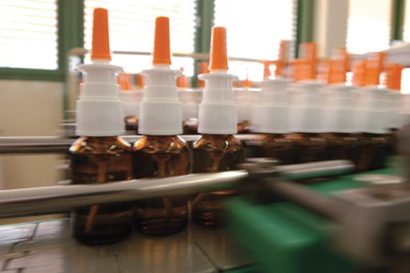 Heel Belgium_Contract Manufacturing - Medicine spray bottles